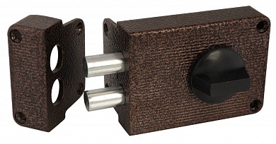 Картинка Замок накладной БУЛАТ ЗН1Б-2 медь